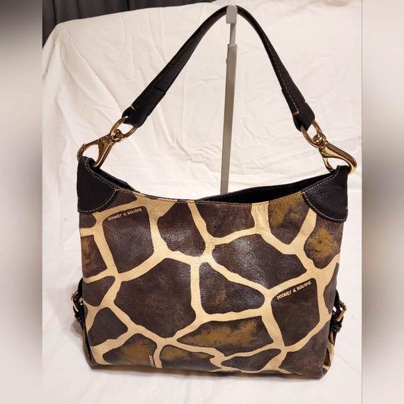 Dooney & Bourke Handbags - Dooney and Bourke Giraffe Print Shoulder Bag